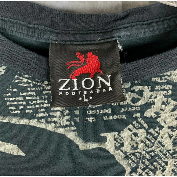 Bob Marley by Zion Rootswear T-Shirt L AS IS - Picture 4 of 5